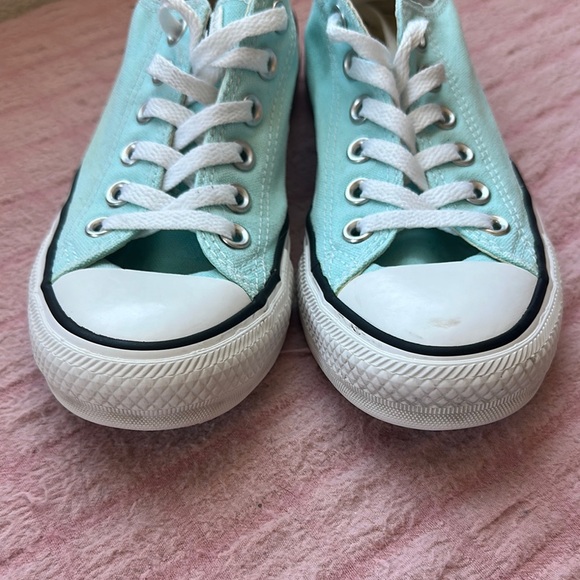 Converse Aqua Blue Sneakers Classic Canvas‎ Low-Top - Picture 9 of 9